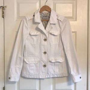 White Old Navy Jean Jacket